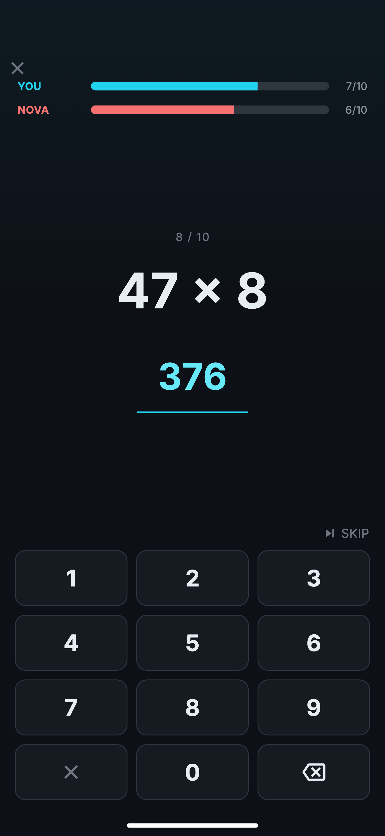Ranked duel in progress